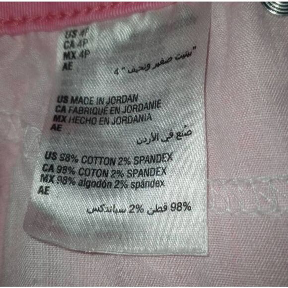 Charter Club Lexington Tummy Control Pink Straight Leg Jeans Sz.4P EUC - Picture 8 of 9